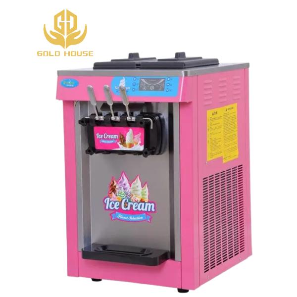 Multiple Flavor 6L Ice Cream Machine Restaurant Commercial 1850W For Summer Hot Day