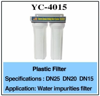 filtro de água plástico de DN25 DN20 de 3/4 de 1/2” para o bocal da água da névoa