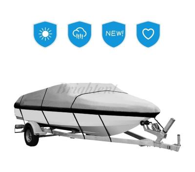 Durable All Weather Boat Cover , 22' - 24' L Up To 116W Outdoor Boat Cover