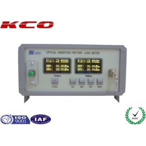 Fiber Optic Patch Cord Pigtail IL Tester / Insertion Loss Testing Device For Multimode and Single Mode
