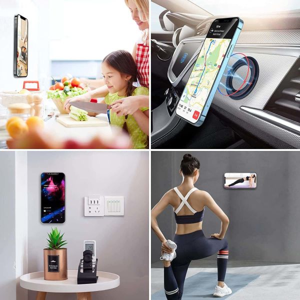 Держателя заряжателя RoHS стойка телефона алюминиевого Magsafe всеобщая магнитная для стены стола