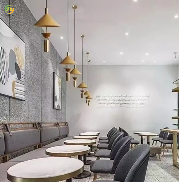JYLIGHTING Nueva Lámpara Colgante Moderna Minimalista de Diseño para Restaurante, Estilo Americano, Foco Especial
