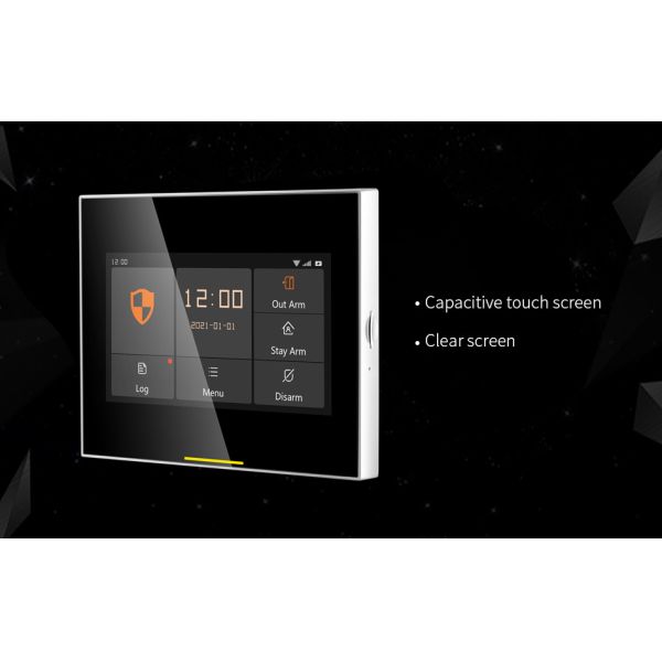 Glomarket Tuya 4g / Wifi DIY Home Security Alarm Systems Wireless App Control Anti Theft