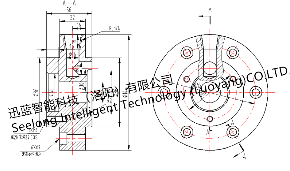 10000Nm 15000rpm Digital Torque Flange For Wheel Load Simulation