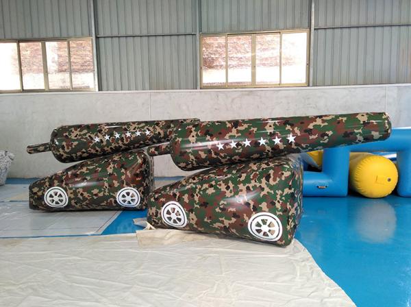 do depósito inflável do Paintball de 0.9mm canhão inflável