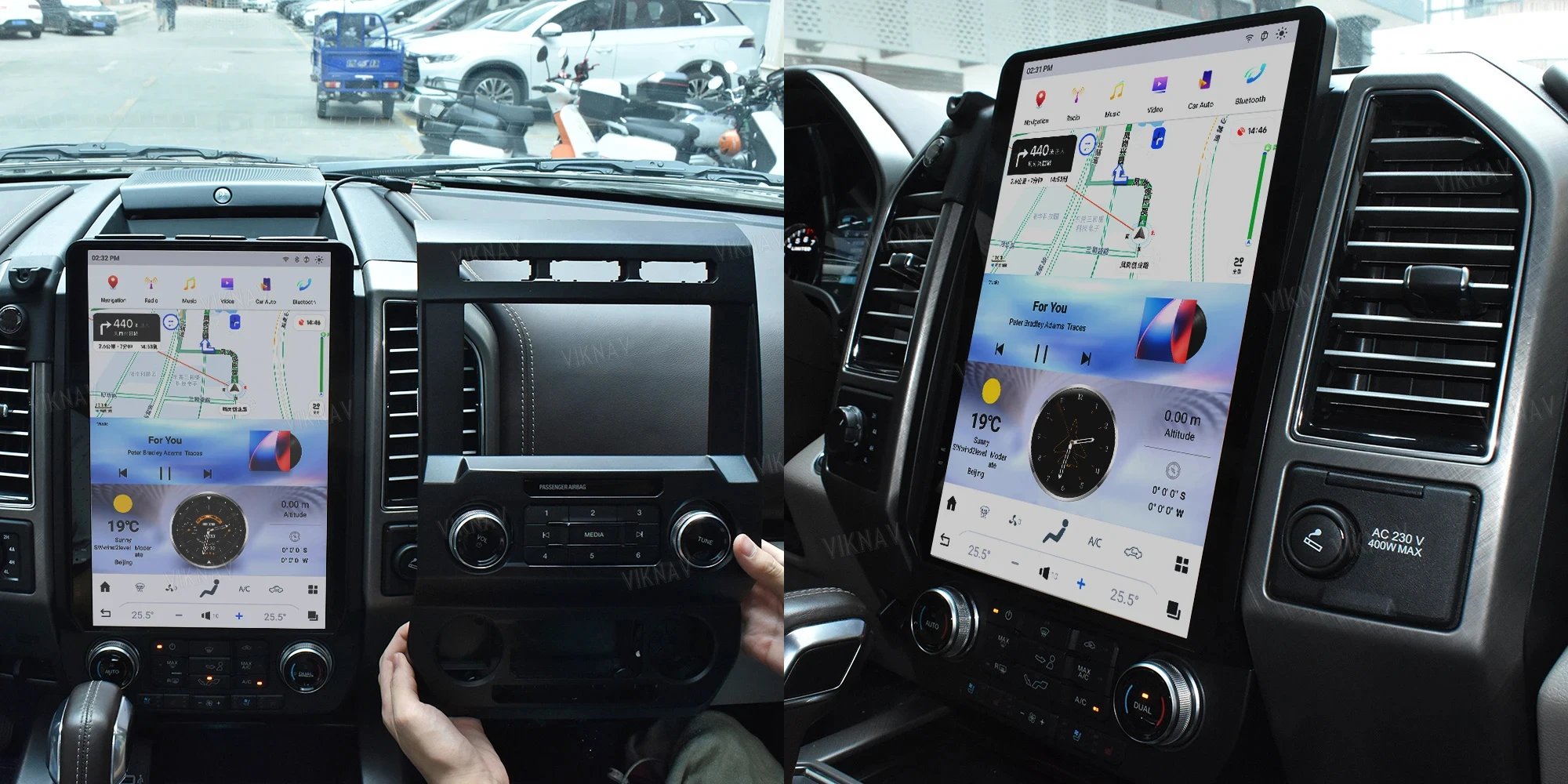 Android 128 ГБ Ford F150 Радио F250 F350 F450 Мультимедийный проигрыватель Беспроводная автоигра