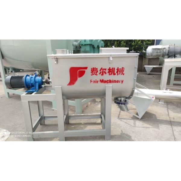 Stainless Steel Ribbon Mixer Machine Different Size For Granule, Powder Treatment