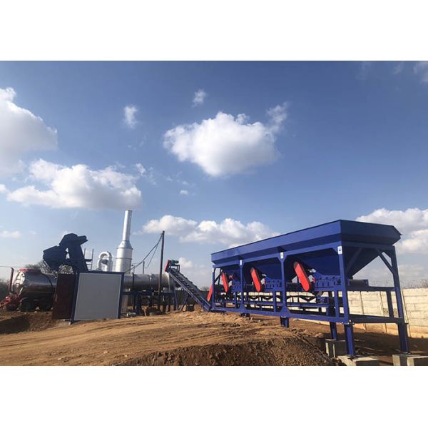 Завод 220В/380В мини непрерывного асфальта строительства дорог смешивая - 50Хз