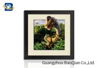 Custom 5D Pictures Lenticular Deer Animal Pattern 40*40cm Size Sawtooth Hangers Mounting
