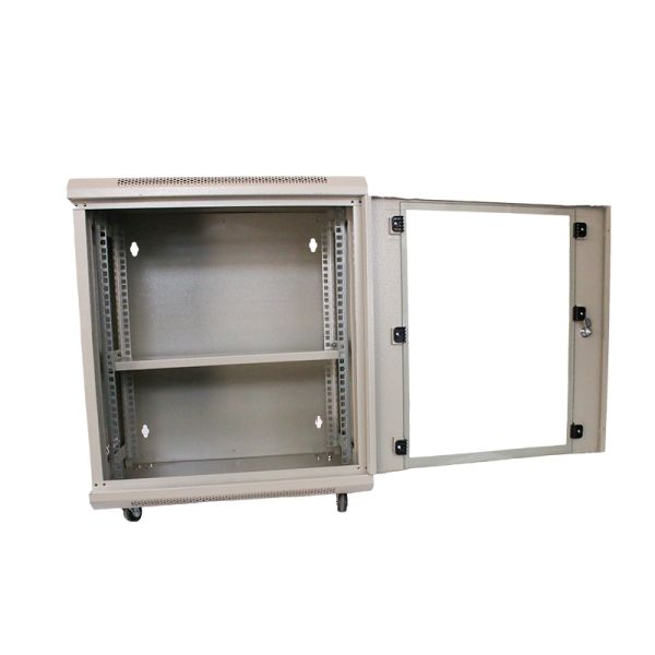 Server Room 12U Network Wall Rack Wall Mount Server Cabinet with Optional OEM Service
