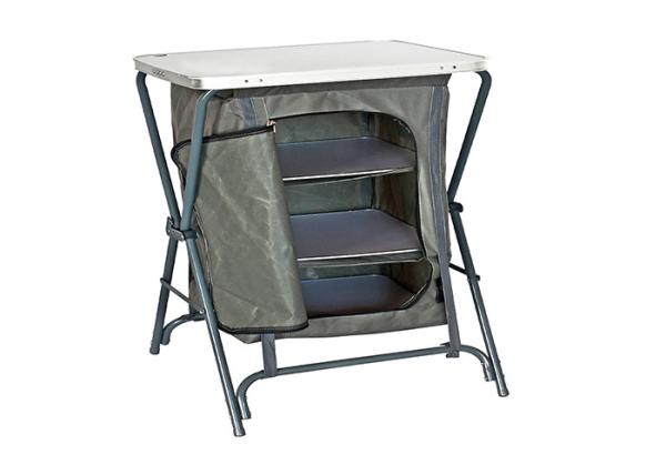 Aluminum frame Foldable Outdoor Garden Table With 600x300D Oxford MDF Material
