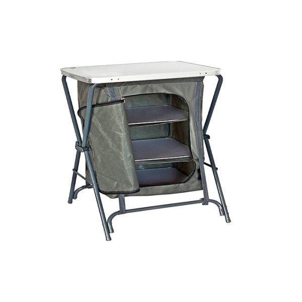 Aluminum frame Foldable Outdoor Garden Table With 600x300D Oxford MDF Material