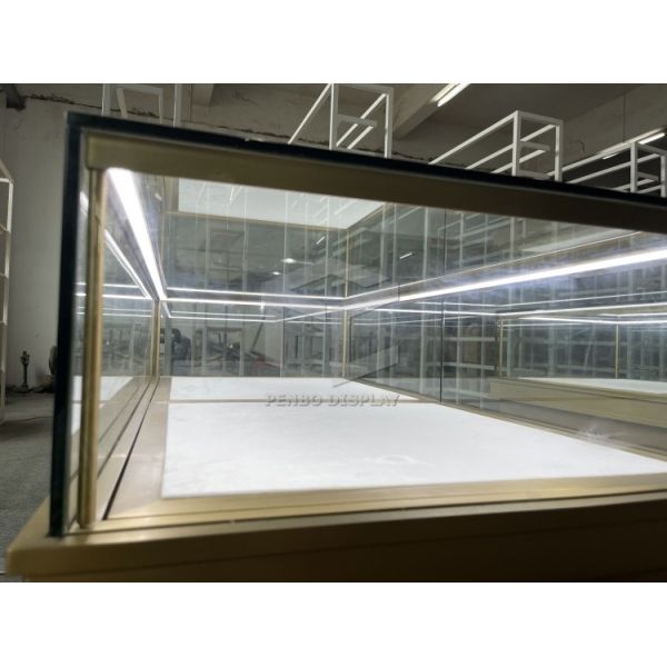 contador largo de la exhibición de la joyería de los muebles T4 LED de la joyería de 1000m m