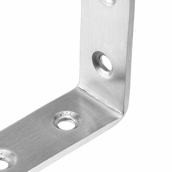 Suporte de esquina de pequeno porte de metal padrão para conectores de fixação do quadro de estrutura de madeira