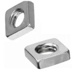 DIN562 Heavy Hex Nuts Square Thin Nut Steel Carbon Steel Weld Zinc Plate Surface