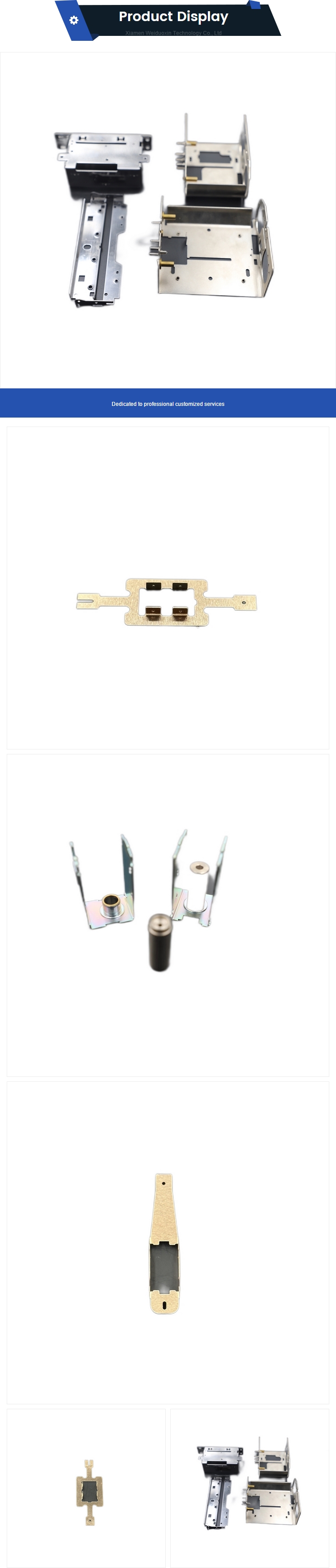 Made Stainless Steel Stamping Process Plastic Wire Machines for Welding and Soldering