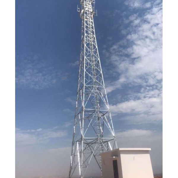 Top Rated Monopole Tower Manufacturer 5G Ready  Hot Dip Galvanized Steel