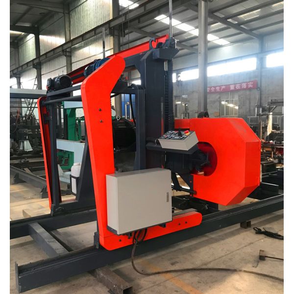 MJ1300 Wood Portable Sawmill 18.5kw Log Band Sawmill With Diesel Engine