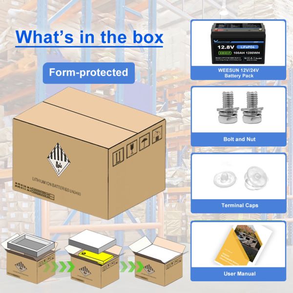 25.6V 314ah Solar Lifepo4 Battery Pack Lithium Iron Phosphate Battery