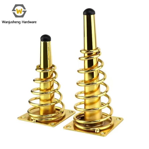 Modern Luxury Gold Iron Sofa Legs Furniture Hardware Accessories for Dining & Hospital for Wood Table Cabinet TV