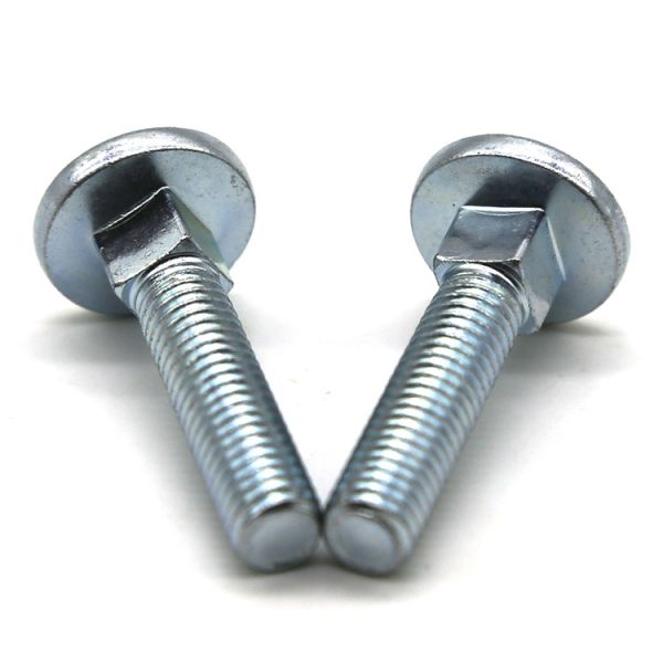 Carriage bolt, Carbon steel
