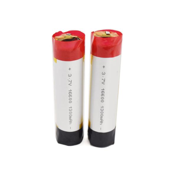 Round Electronic Cigarette 350mAh 16600 10C 3.7v Lithium Battery Cells