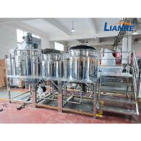 Cleanser Essence Homogenizer Emulsifier Stainless Steel Auto Agitator Cosmetic Mixer