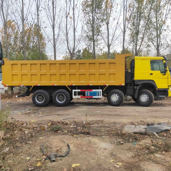 LHD Used Dump Truck Tipper Sinotruk Howo 371 375hp