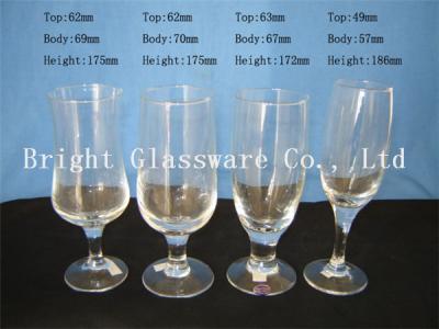 Cheap romantic design glass champagne cup, wine goblet glass for wholesale