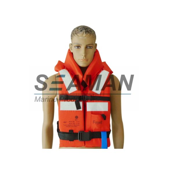 Polyester Oxford Cloth EPE Foam 150N Marine Adult Life Jacket Offshore Life Jacket