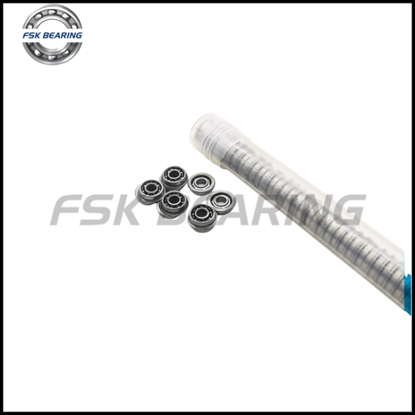 FSK MF83 Open Type Special Miniature Bearing 3*8*2.5mm Steel Flange Cup Bearing Lucky Cat Toy Bearing
