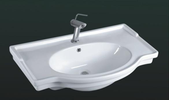 Oak solid wood vanity,single basin bathroom cabinet,Modern bathroom furniture