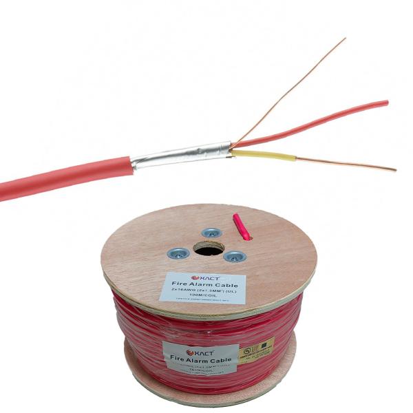 2x1.5mm2 Copper Conductor Shielded FPLR Fire Alarm Cable for Fire Detection Systems