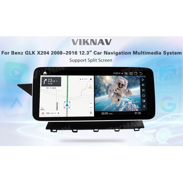 Мультимедийный экран GLK Android Mercedes Head Unit для Benz Class X204 2008-2016