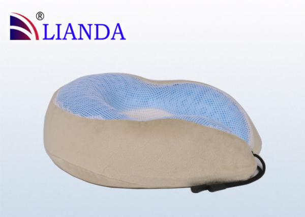 Traveling Folding Cooling Gel Pillow With Mesh And Inner Cover