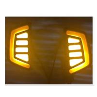 Ford Ranger 2016 Accesorios de luces para automóviles Modificado DRL Lámpara luminosa de día