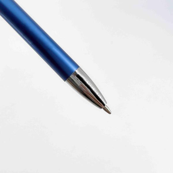 Wholesale Advertising Press Logo Ball Pen 1.0mm Colorful Retractable Ballpoint Pen