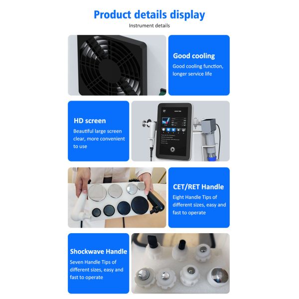 12Máquina de recuperación postparto de pantalla de 1 pulgada para contorno / rejuvenecimiento de la piel