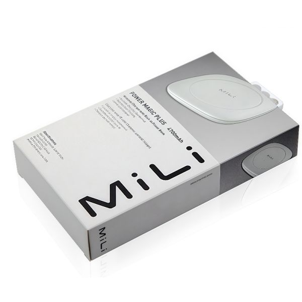 Flexible Pull Out Power Bank Packaging Box With Water Resistance Material