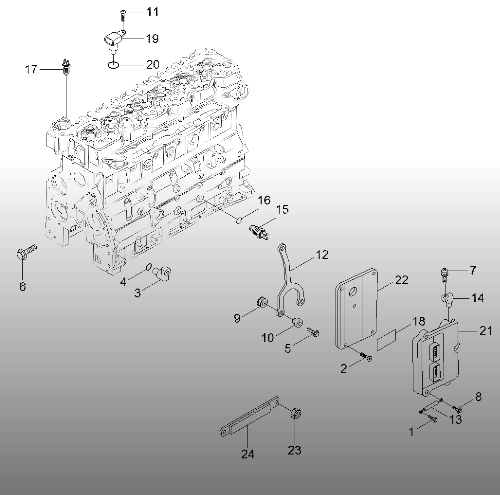 2897331 4076493 MAP датчик давления QSB4.5 QSB6.7 Fit HYUNDAI экскаваторные электрические детали