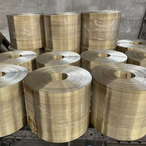 Copper-Clad Steel/ Stainless Steel Wire Mesh Filter Belt