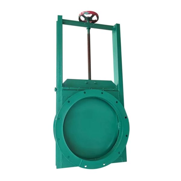 Customization Gate Valve Cast Steel Sewage Slurry Manual Knife Gate Valve