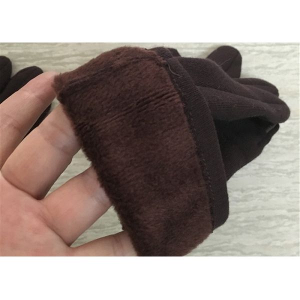 Женщины моды греют перчатки регулярного пассажира пригородных поездов зимы женщин перчаток бархата подкладки ватки зимы