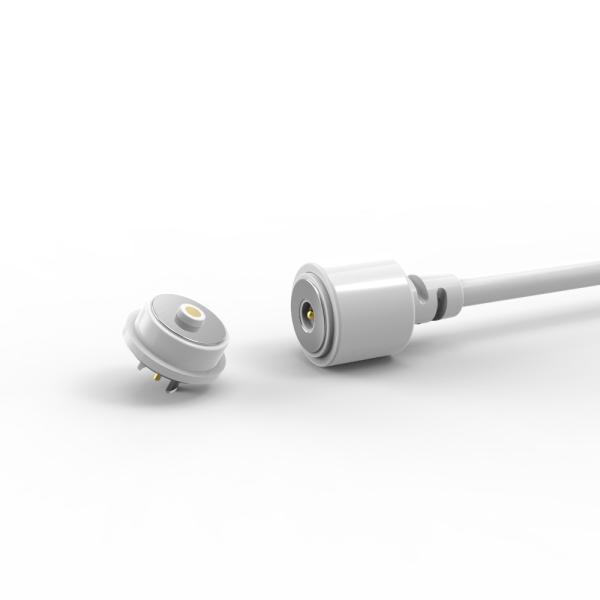 Diameter 8.0mm custom male and female magnetic usb cable for smart shoes