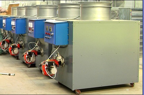 Automatic coal-fired hot air - Poultry fan , Poultry equipment 