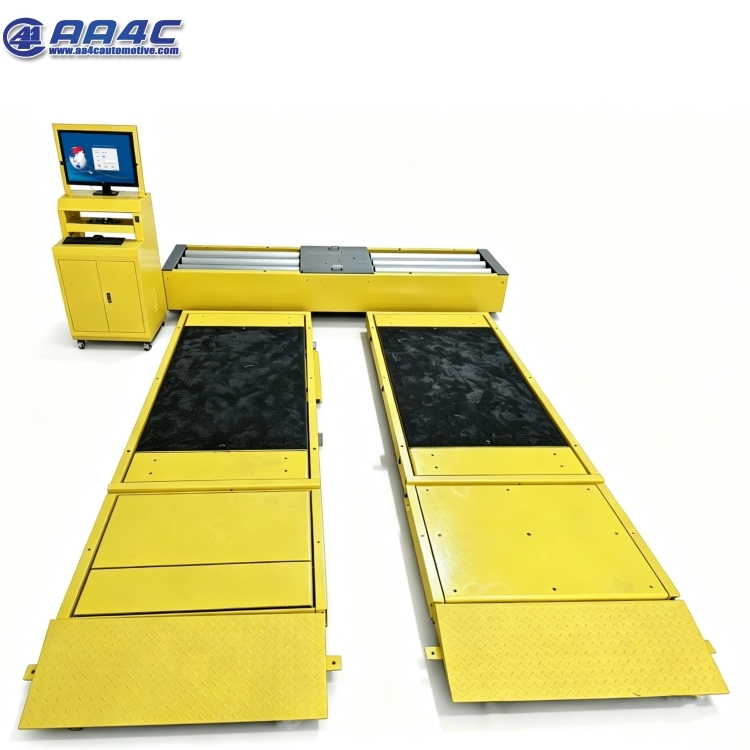 AA4C Luxury flat brake tester 13T Vehicle inspection equipment vehicle test lane 2CTHPB-13