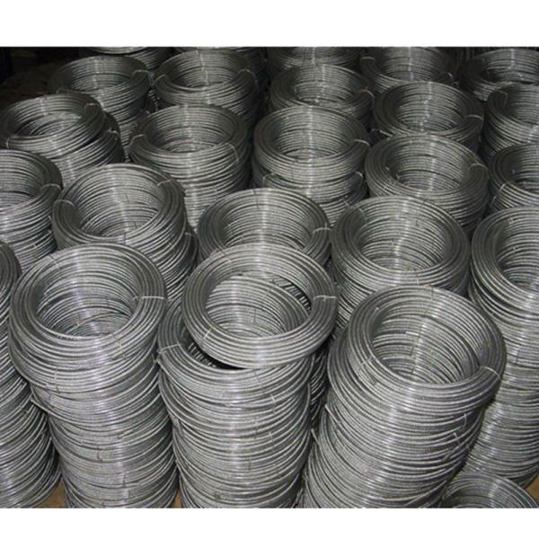 2 mm-10 mm de fil d'étrier en acier fil de câble revêtu en PVC pour les tentes AISI