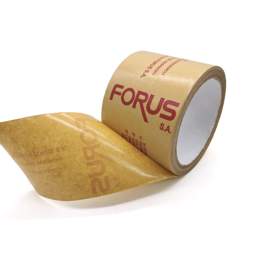 Дружественная к Эко Брауна лента бумаги экологически дружелюбная Printable Kraft