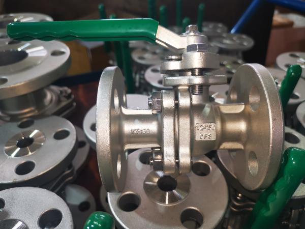 Válvula de bola de aço inoxidável forjada do CE 2 do Oem, válvulas de controle industriais