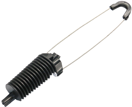 струбцина анкера клина 4-8mm пластиковая для кабеля падения